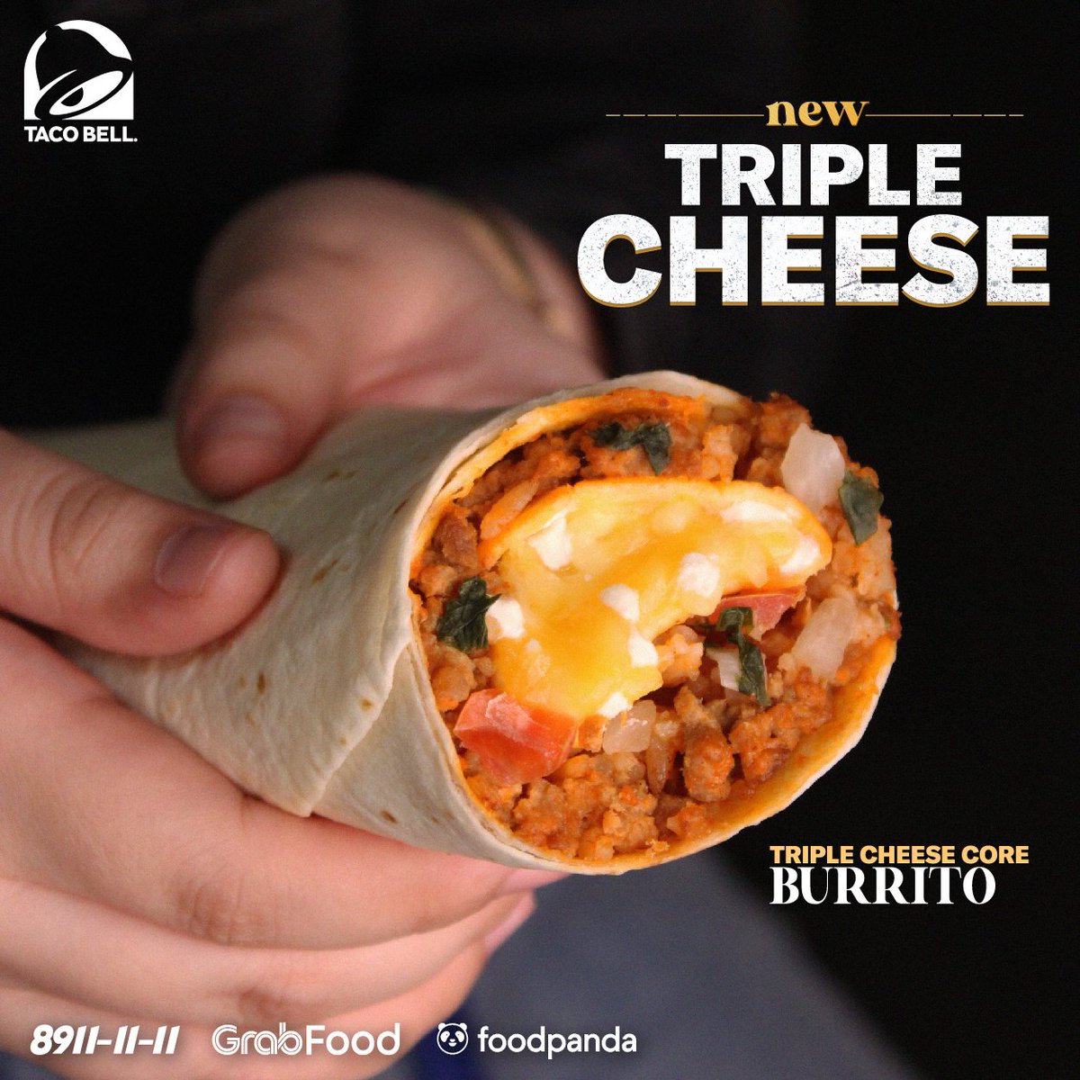 Cheesy core perfection in one bite! 💜🧀