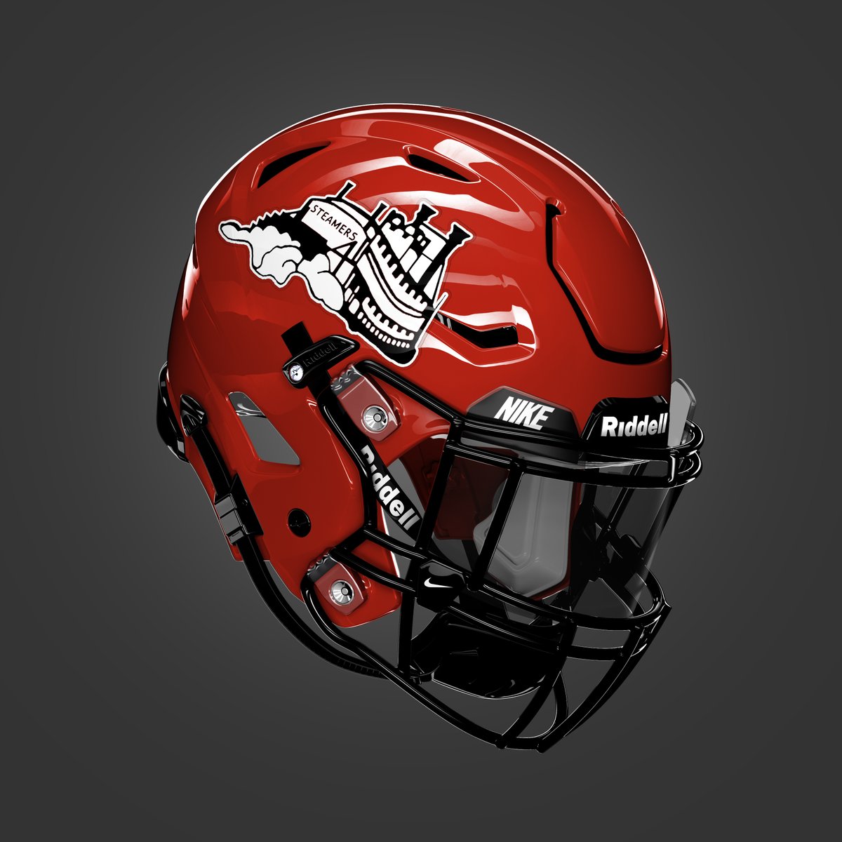 I mean, c'mon. What's not to love about this one?!

-Great mascot
-Fantastic logo
-Good looking helmet

A+ work for the Fulton Steamers 👏👏👏

Fulton opens the '24 season at home against Forreston!

#SteamerNation