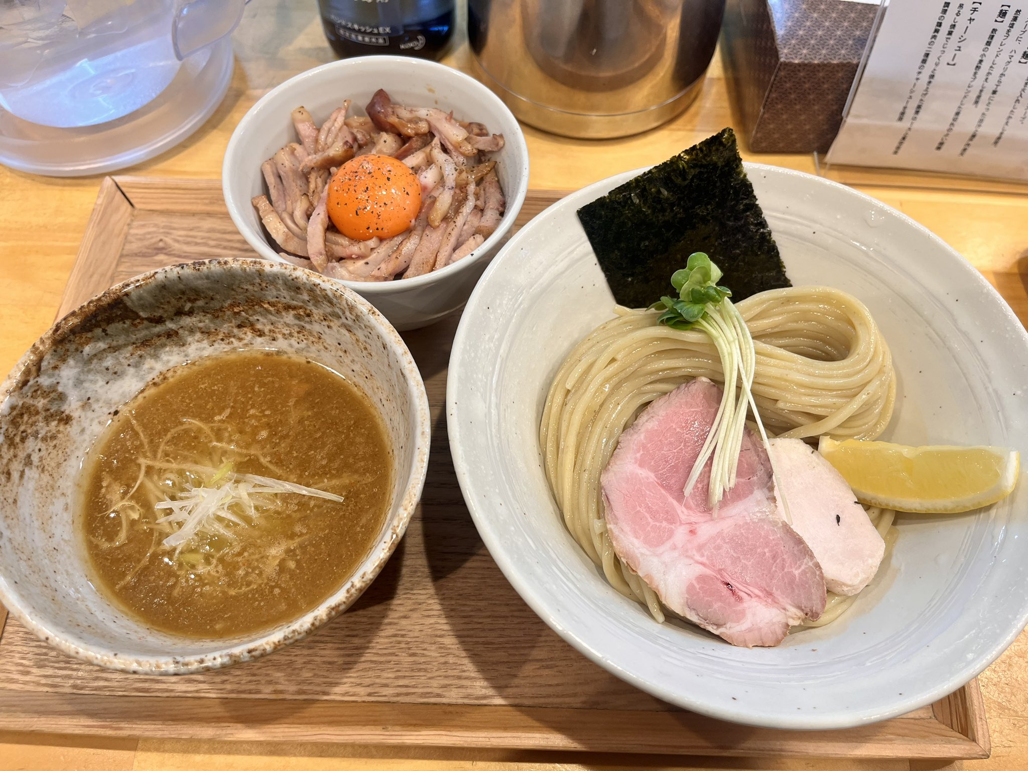 MENYA NAKAGAWA 【池袋ラーメンつけ麺】 on X: 