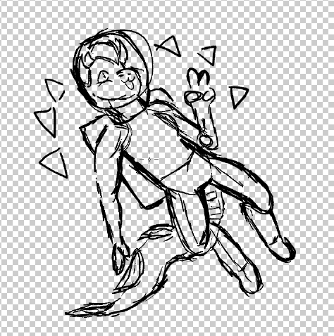 ScalyKnight's tweet photo. Daily Doodle Day 10
this ones a WIP for that silly project of mine and I think this might be my favorite pose ever XD 
#digitalart #furryart #furry https://t.co/6GfZqwbkIv