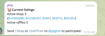 100since98's tweet photo. you can get these tokens for free.. yes. for free. by doing your daily thing in the tg trenches.

i think most of you still don't understand how insane this tech is. https://t.co/IICsJspXPv