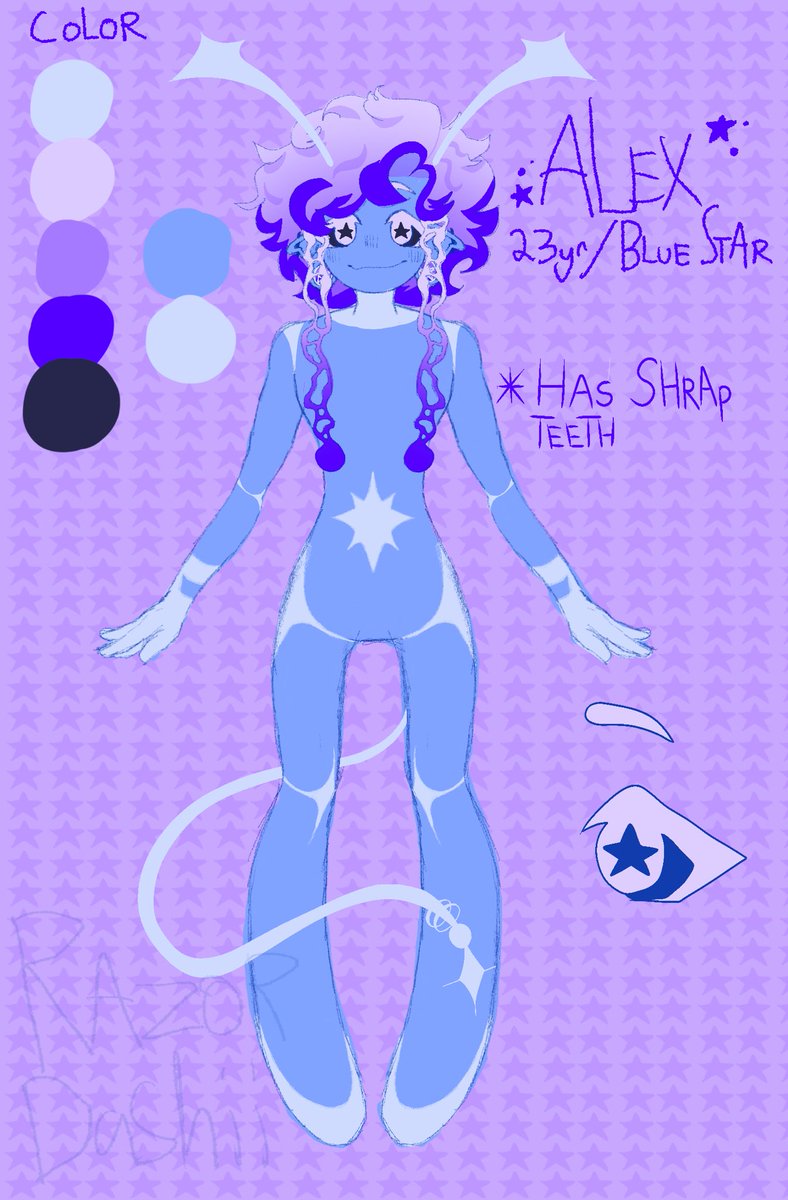 RazorDashii's tweet image. Here’s my OC Alex! Had him since 2017 he had such a upgrade:) 

#artmoots #characterart
