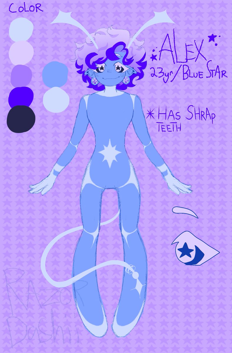 RazorDashii's tweet image. Here’s my OC Alex! Had him since 2017 he had such a upgrade:) 

#artmoots #characterart