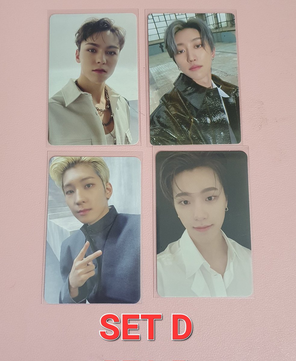 wts lfb svt ph only

Seventeen random pc

- 300/set
- ITS pc = 500 all in
- Attacca carver - 70 each/150 set of 3

Dm or mine to claim

tags: svt pc rpc an ode attacca fts in the soop its carver