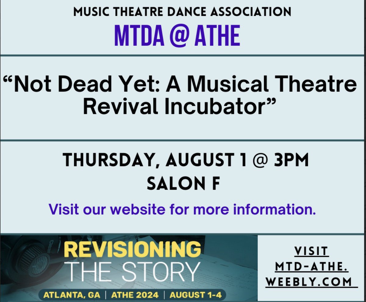 Music Theatre Dance Association tweet media