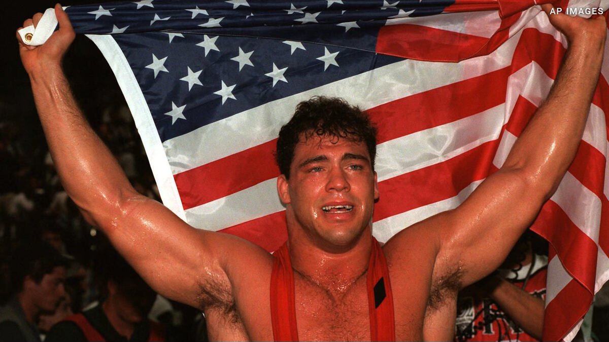 Triple H (@tripleh) on Twitter photo 28 years ago, he proved he was the absolute best on the planet and set the tone for the rest of his career. Not to mention… he did it with a broken freakin’ neck.
Proud to call Olympic Gold Medalist <a href="/RealKurtAngle/">Kurt Angle</a> my friend. 28 years ago, he proved he was the absolute best on the planet and set the tone for the rest of his career. Not to mention… he did it with a broken freakin’ neck.
Proud to call Olympic Gold Medalist <a href="/RealKurtAngle/">Kurt Angle</a> my friend.