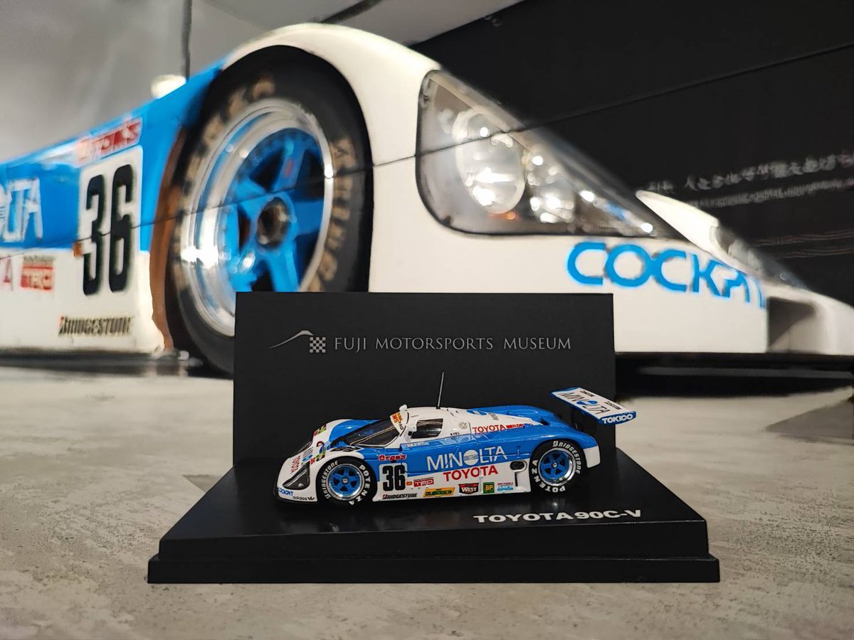 FMM_PR's tweet photo. 🏎️数量限定モデルカ―の販売を開始💫
#富士モータースポーツミュージアム では、3階 #FanTerrace にて、トヨタ7やトヨタ90C-Vの1/43 #モデルカー を税込8,800円で販売しています!
詳しくはこちら➡️ https://t.co/Ev5xkqbMcX https://t.co/xExpKHH80E