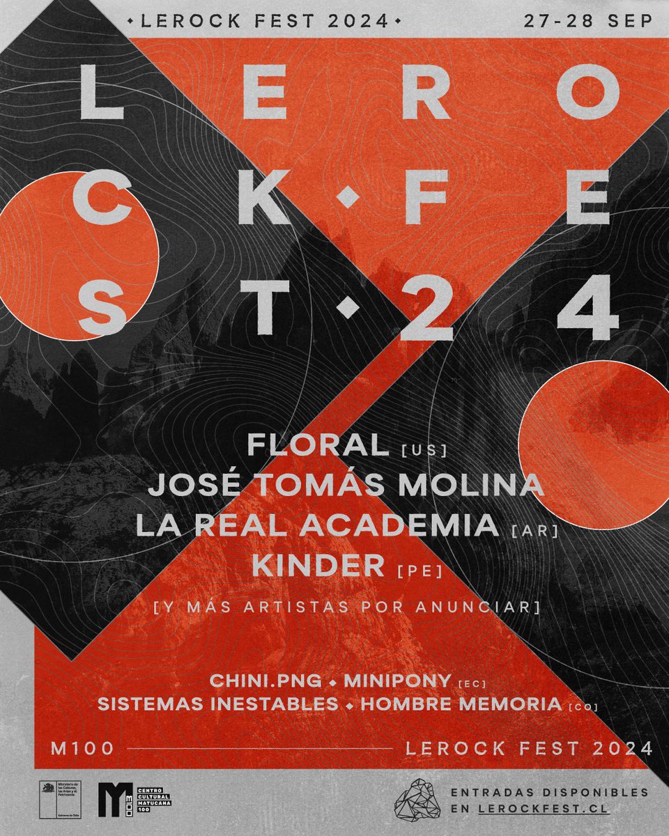 Volvemos a Chile! 🇨🇱 

Tocaremos en el <a href="/lerockfest/">LEROCK Fest</a> el 28 de septiembre para presentar nuestro nuevo disco. Si vives en Santiago y nos sigues, es momento de reencontrarnos. 🤝 pronto más artistas por anunciar 

Tickets aquí: lerock.cl