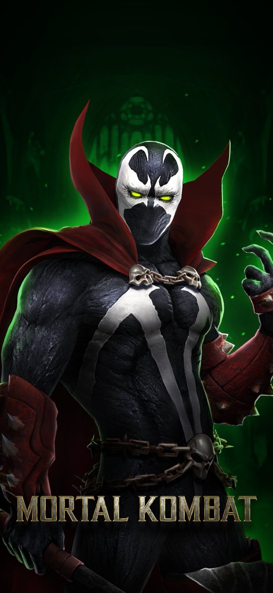 Mortal Kombat Mobile's Spawn Promo Art (2024) #Spawn #MortalKombat