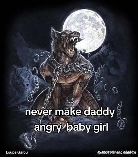 Don't tempt the beast kitten. 
I've had 2 monsters today