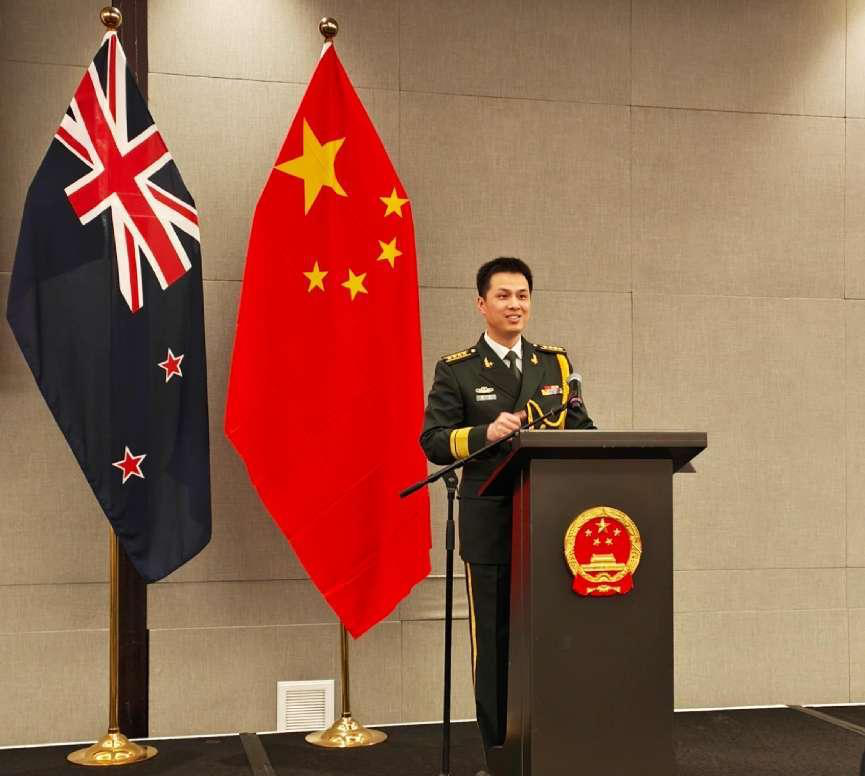ChinaEmbInNZ's tweet photo. The Chinese Embassy in New Zealand Celebrated the 97th Anniversary of the Founding of the CPLA
https://t.co/SBuTqhxqUo https://t.co/KD4jx7K30n
