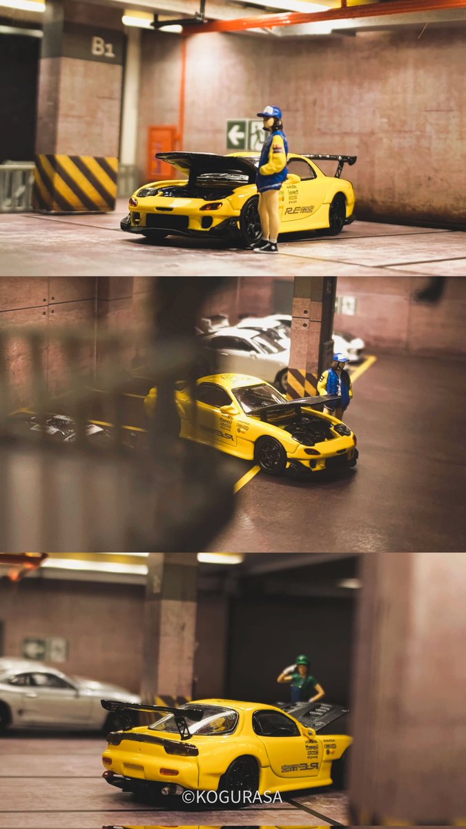 Kogurasa's tweet photo. Rx7 ReAmemiya by BSC 

 #164scale #modelcar #diecast  #modelcarcollector #scale164 #diecastcollector #164diecast #MazdaRX7 #MazdaRX7 #RX7 #Mazda #JDM #RotaryEngine #SportsCar #ClassicCar #CarLovers #CarPhotography  #CarCulture #DriftCar #CarEnthusiast #MazdaNation #kogurasa https://t.co/lddvTENPoB