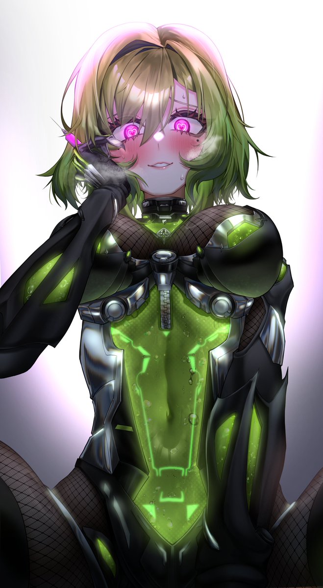 Tomorrow's my birthday stream...you're going to celebrate with me, right? 💚🔪

🎨: Fushi_yohaku