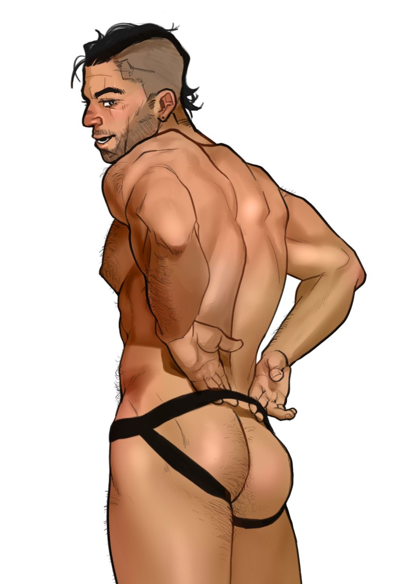 hes definitely a jockstrap guy right