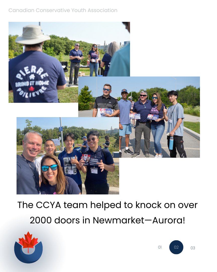 Canadian Conservative Youth Association (@cdnyouthcons) on Twitter photo An incredible day with Sandra Cobena, MP Scott Aitchison, and the amazing volunteers! 
The Canadian Conservative Youth Association helped knock on over 2000 doors.
Thank you to everyone who came out and supported us! Let's bring it home in Newmarket—Aurora!
#Pierre4PM An incredible day with Sandra Cobena, MP Scott Aitchison, and the amazing volunteers! 
The Canadian Conservative Youth Association helped knock on over 2000 doors.
Thank you to everyone who came out and supported us! Let's bring it home in Newmarket—Aurora!
#Pierre4PM