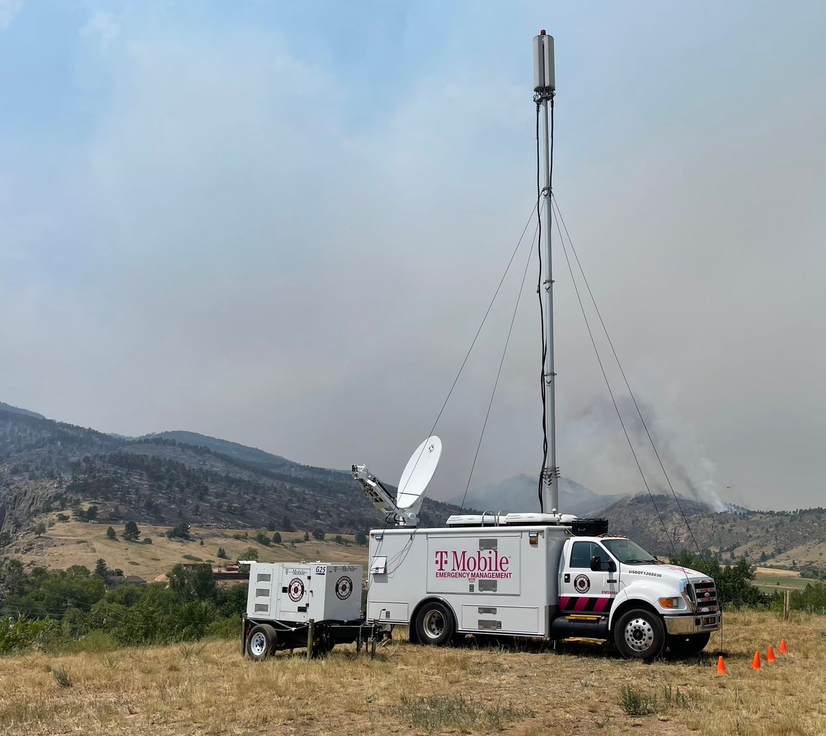 In response to the escalating wildfires in Colorado &amp; California, <a href="/TMobile/">T-Mobile</a> mobilized resources to provide first responders with critical support.

While our network is holding up, our Emergency Response teams are working with local officials to ensure uninterrupted connectivity.