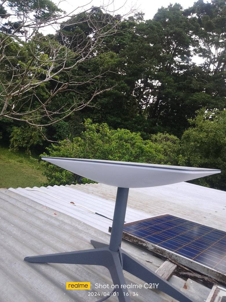 I saw rural communities in the Solomon Islands start installing Starlink connecting villagers for the first time in some remote villages. I wish to have one installed in our community (photo credited; Wes).