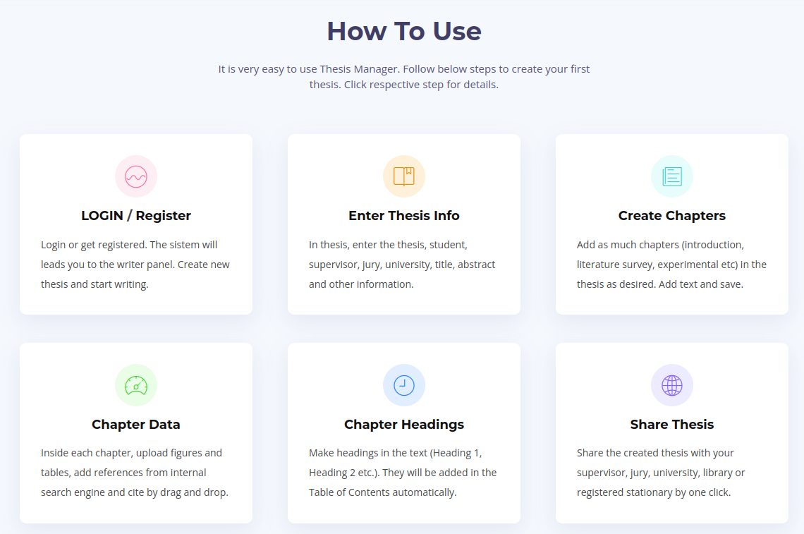 thesis_manager's tweet image. 사용하기 쉬워요! 로그인/등록하고 논문 정보를 입력하고, 장을 추가하고, 텍스트를 저장하여 공유하세요. 간편하고 효율적입니다! 💻📝 #사용하기쉬움 #ThesisWriting #AutomatedFormatting