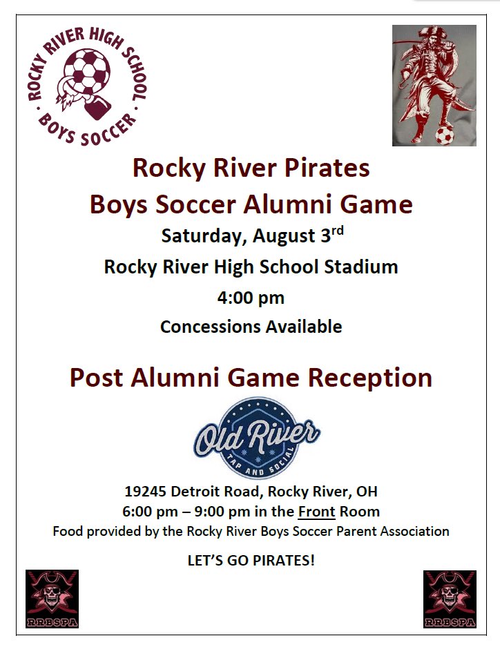 megmaher2's tweet photo. Come out Sat night to support the RRHS Boys Soccer Team!! Let’s Get It Started, @rrhsBoysSoccer https://t.co/zOG42LZtDy