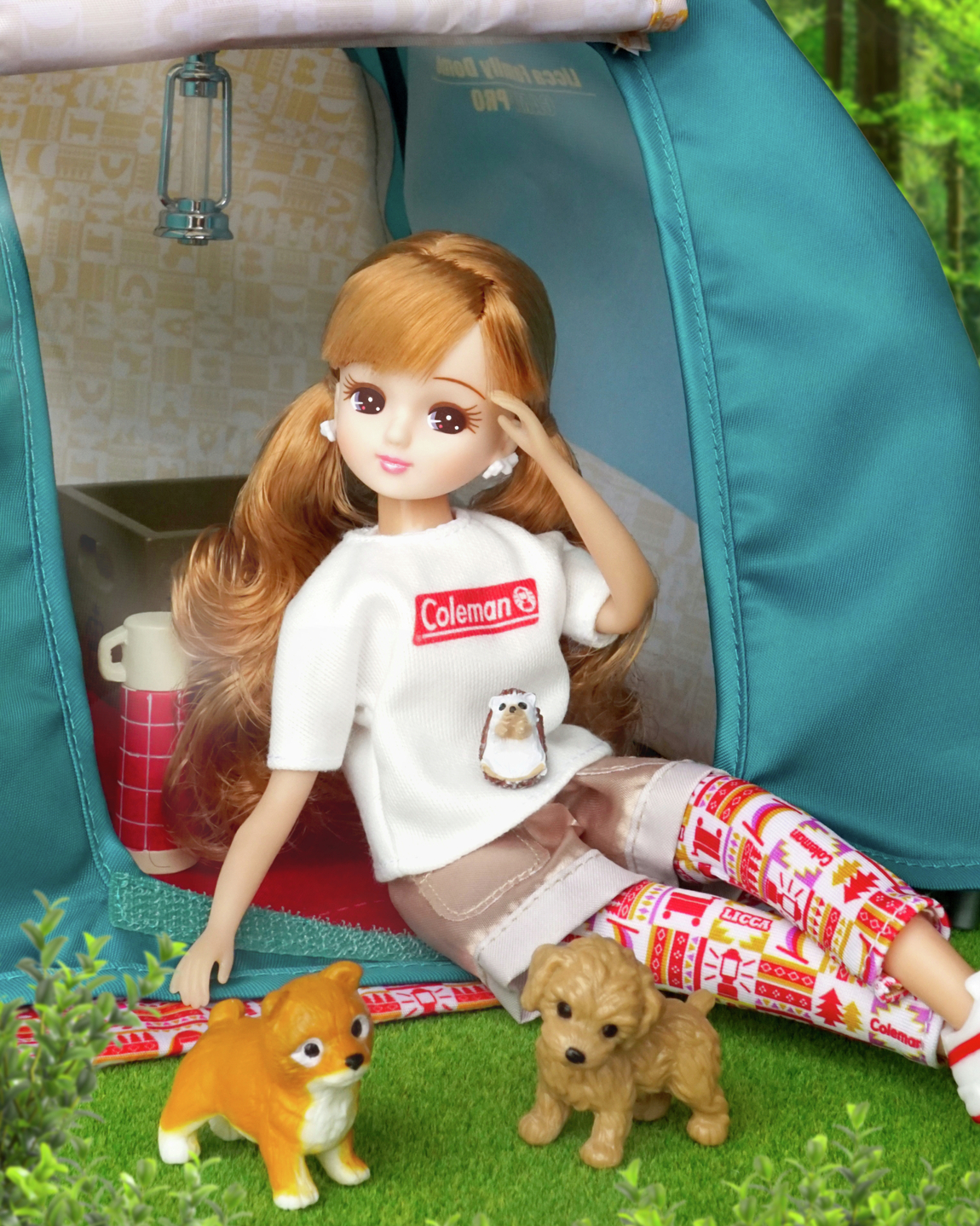 キャンバス油絵 専用　リップちゃんとシロちゃんの仲良しドライブ♪大きいキャンバス キャンバス油絵 専用 リップちゃんとシロちゃんの仲良しドライブ