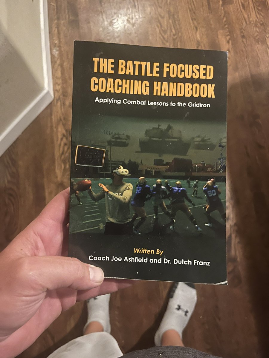 Finally finished it tonight. If you're looking for an advantage on how to mentally train your players, at any level, this is a great book to find cutting edge knowledge. <a href="/REPSVR/">REPS</a>