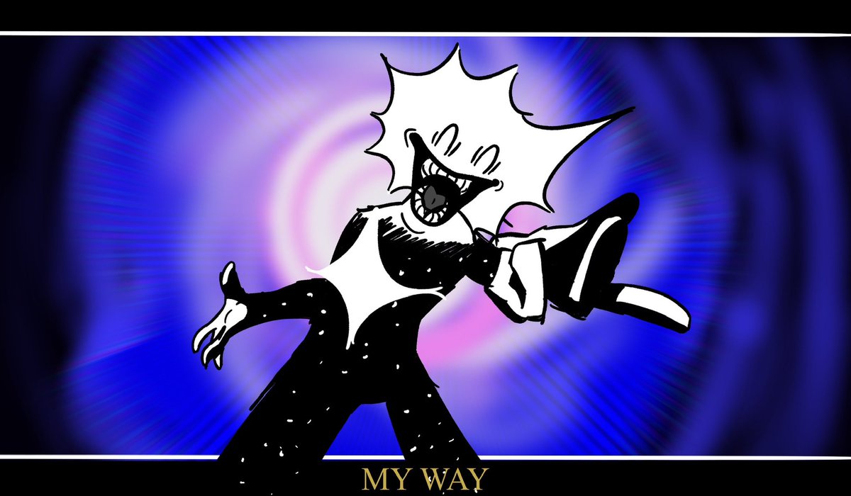 lnStardust's tweet image. Dark.

I was possessed by an otherworldly force to draw this . So have a silly billy loop