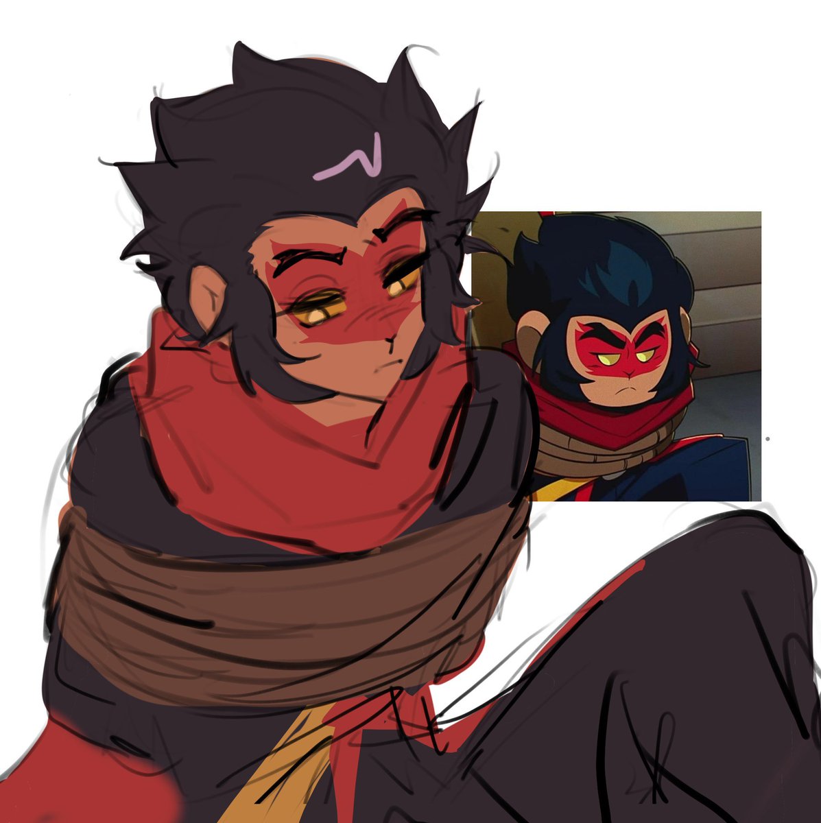 오랜만!!! 마까꾸 그렸음ㅠ
#lmk #MonkieKid