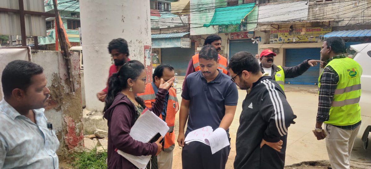 Today's Inspection (01.08.24) at Quthubullapur circle.
1) Developmental works to be taken up at various places in Quthubullapur.
2) Inspection of parks at APHB colony, Maha Nagar, Venkateswara nagar