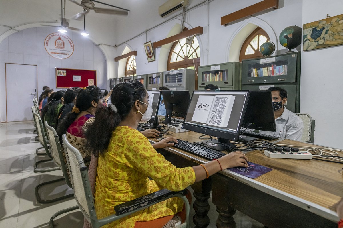 The #development of the Amir-ud-Daula #library by <a href="/LkoSmartCity/">Lucknow Smart City</a> includes #renovation, digitization of books, and #Conservation of rare manuscripts, ensuring the preservation and #restoration of this historic 100-year-old building.
#SmartCitykiSmartKahaani #Lucknow #heritage