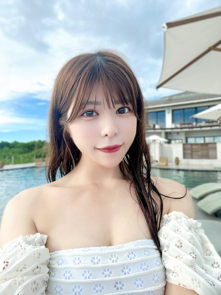 おこさまぷれ〜と。　ちゃき 今年初水着です💪🏻