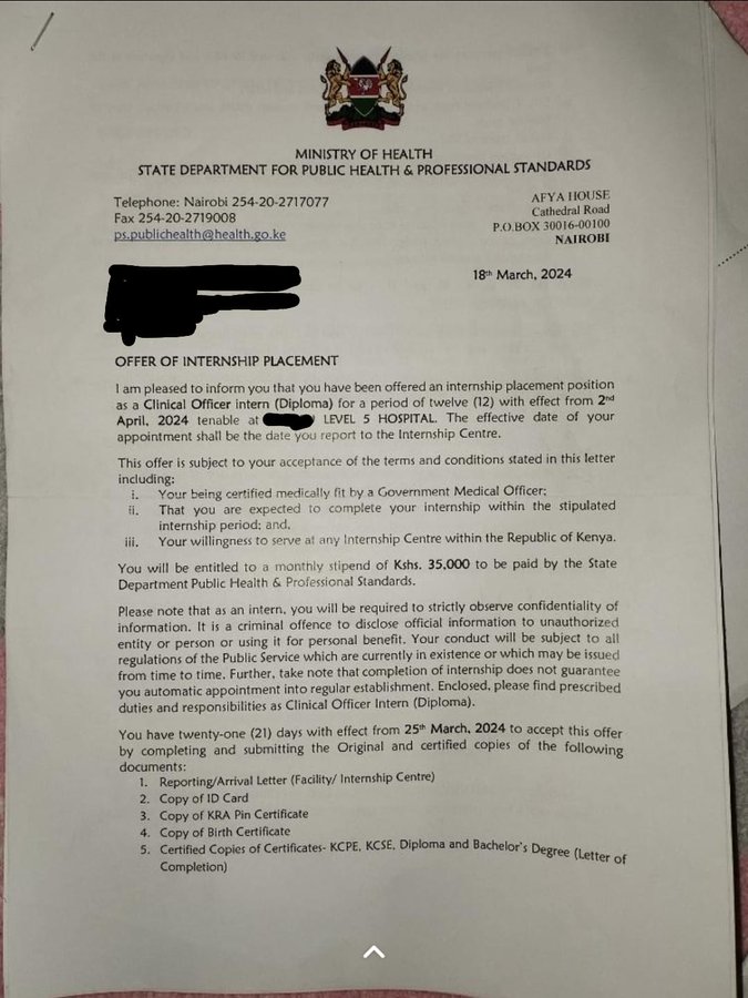 kaka_ib's tweet photo. #Paycointerns
It has been 5 months since we signed contract 
@MOH_Kenya 
@psmuthoni 
@WilliamsRuto 
@Law https://t.co/RJXTOwebFg