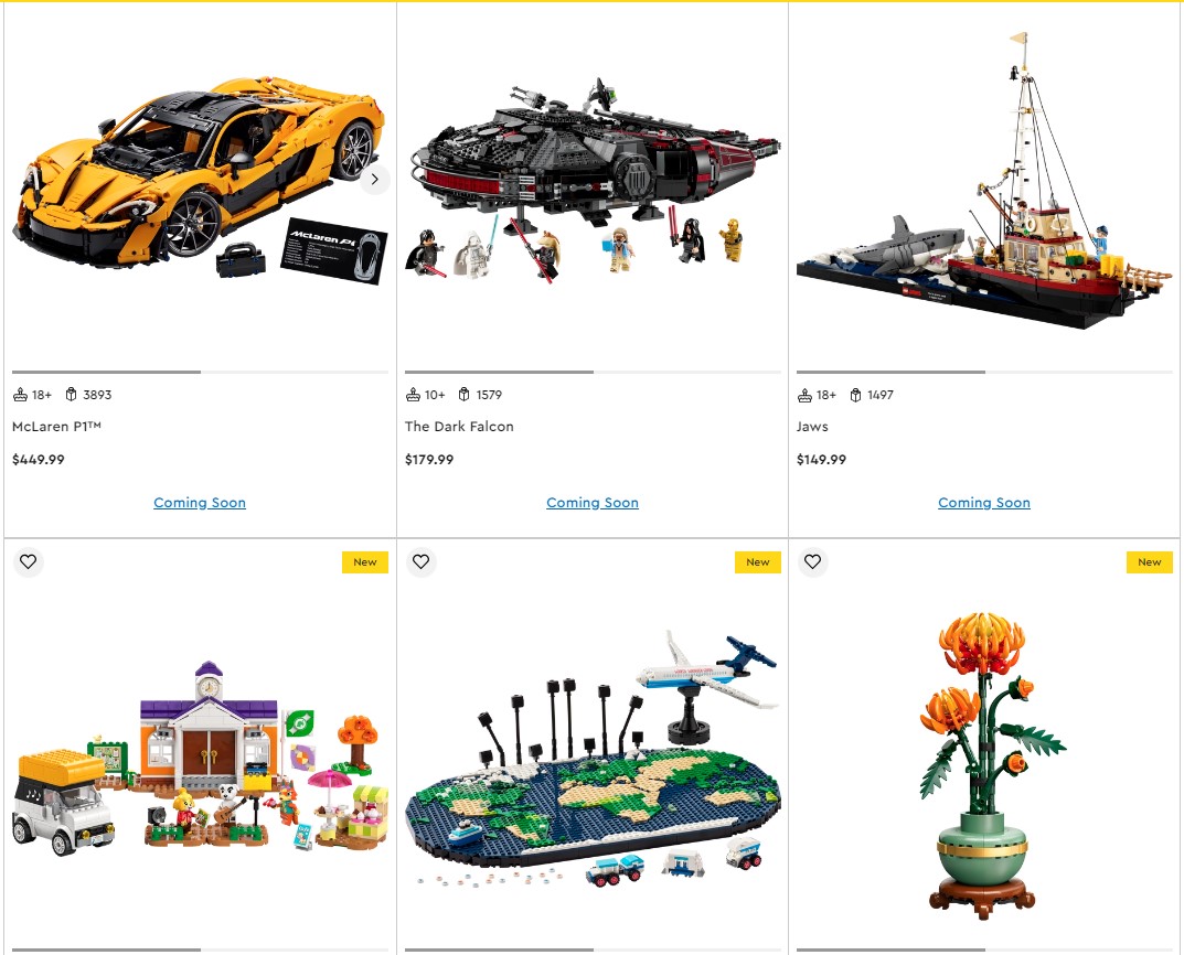 semmedianinja's tweet photo. Be Sure To Check Out All Of the New August Releases Being Released at 12am on Lego #ad #lego #marvel #starwars #mclarenpt #jaws #nascar #travelmoments #supermario #supermariobros #minecraft #dungeonsanddragons #buildingsets #buildingblocks #buildingkits
https://t.co/p1jkSfyNqz https://t.co/EREuWulML7