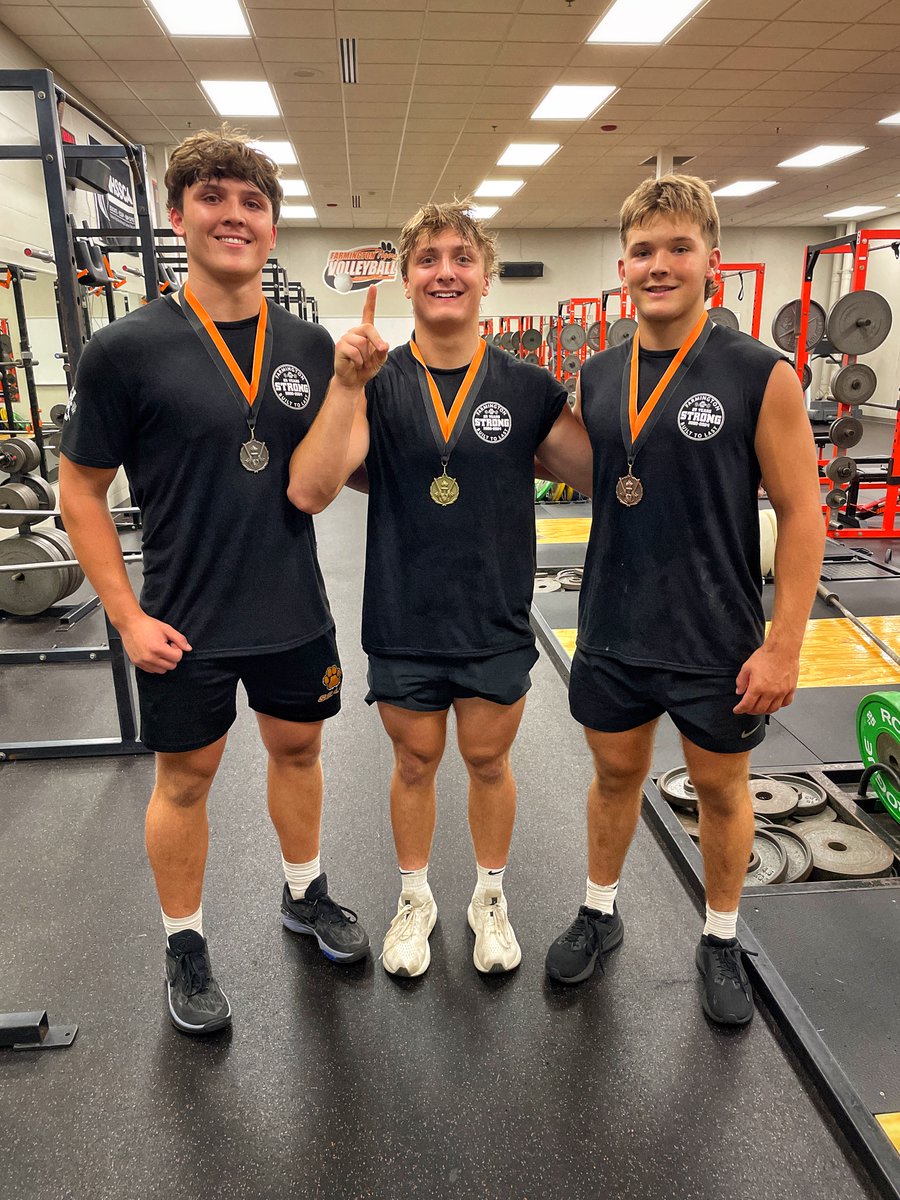 FarmingtonPower's tweet image. Congrats to our Ironman medalists!

🥇Chris Rehak
🥈Ethan Geisler
🥉Layne Johnson

...