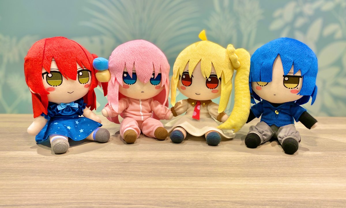 新品未開封 ふもふも ぬいぐるみ ぼっち・ざ・ろっく！ 4体セット アニプレックス オンライン on X