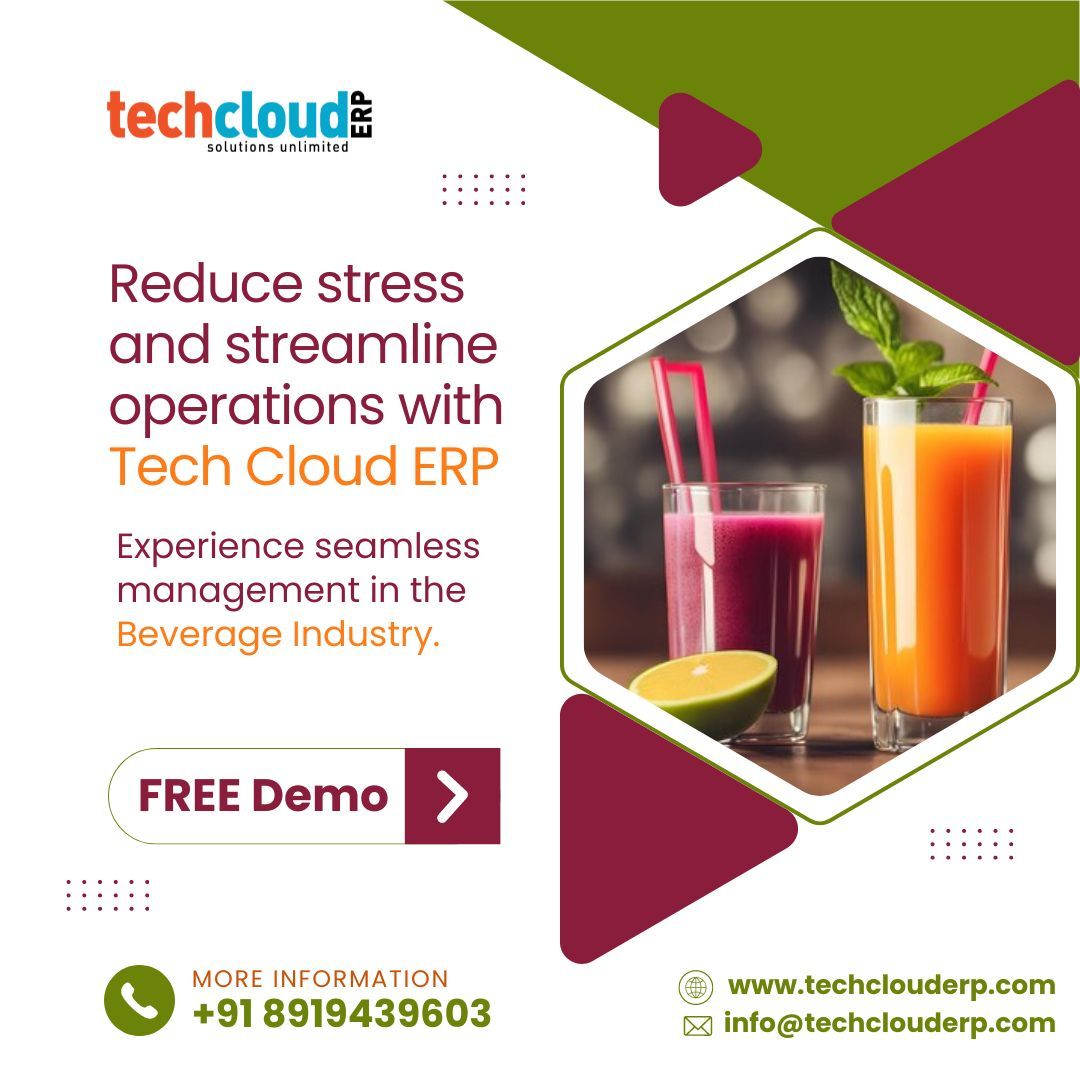TechCloudERP's tweet photo. See how Tech Cloud ERP can help you control and grow your business effortlessly.
#techclouderp #BestERP #number1erp #erp #ERP #clouderp #hyderabadsoftware #processmanufacturing #Twitterpost #viralpost #latestpost #india #hyderabad #clouderp #erpforbeverages #manufacturing https://t.co/Z4vnL2nakF