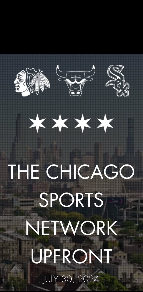 D_Scott12GoBlue's tweet photo. So pumped about the CHICAGO SPORTS NETWORK Launch, the Vision, Free Over-The-Air Distribution and its FAN FIRST &amp; COMMUNITY Focus unveiled this week‼️ @CHSN @NHLBlackhawks @ChicagoBulls @WhiteSox https://t.co/Z8itiBqv5S