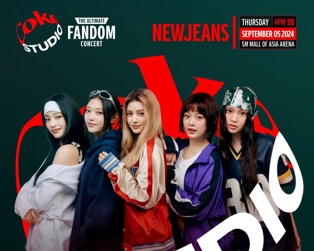 NEWJEANS in MANILA 
September 5, 2024
SM Mall Of Asia Arena