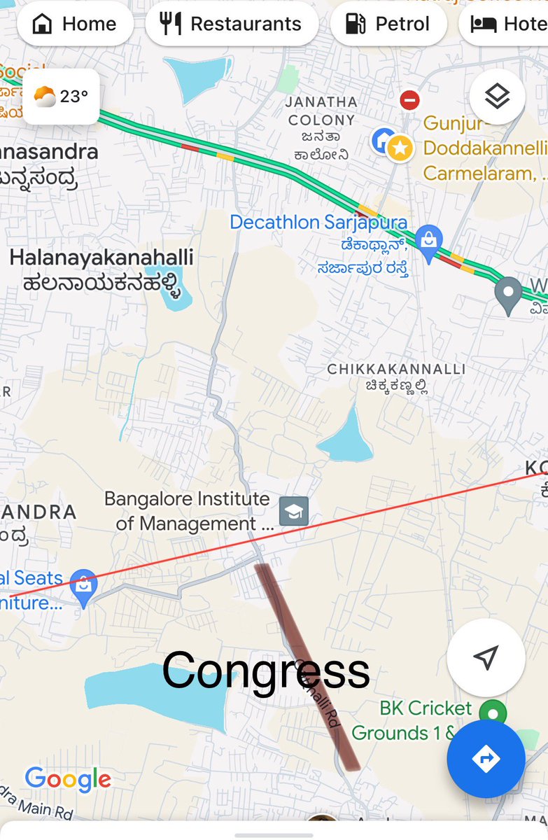 VKodalli's tweet photo. This videos speaks for itself @CMofKarnataka @DKShivakumar please help!

Congress Jurisdiction: Video1- For 2 Minute or to be precise until good road started.. Video2 completely under congress https://t.co/iPxRuuCPr5