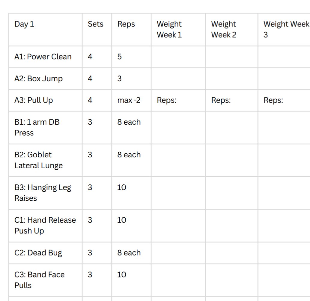 RomeoFitSystems's tweet image. This week's free workout of the week is from The Ballplayer-Varsity, a program designed for high level baseball players #WednesdayWorkouts