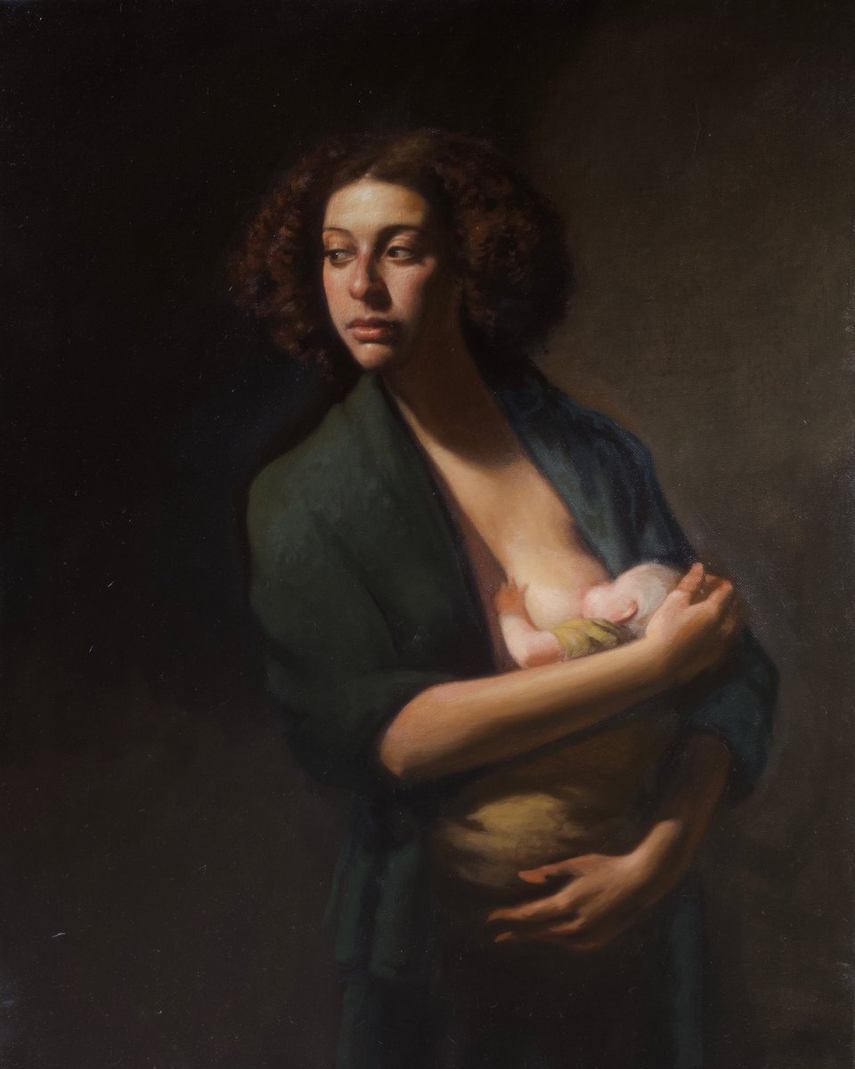 JNKArtPartners's tweet photo. “The Mother”, an intimate and moving #figurepainting by Daniel Graves, is now on display in Gallery 366 #motherhood .  Stop in or contact Jen.  

Gallery 366 Hours
Thursday, August 1st, 5pm-8pm
Friday, August 2nd, 9am-3pm
Saturday, August 3rd, 12pm-4pm https://t.co/PnduVnZzd6