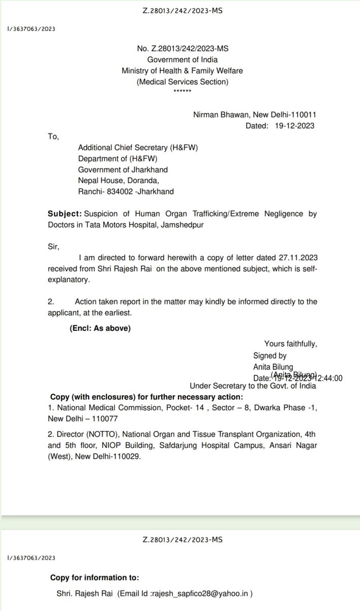 Justice4Babita's tweet image. @NottoIndia @DCEastSinghbhum @tweetmittal #jharkhandmedicalcouncil @HLTH_JHARKHAND @HealthJH01 @MoHFW_INDIA @JharkhandSotto @NMC_IND @India_NHRC @prdjharkhand @PMOIndia @JharkhandCMO @HemantSorenJMM @narendramodi @JPNadda @BannaGupta76 @tweetmittal Investigation Pending List why?