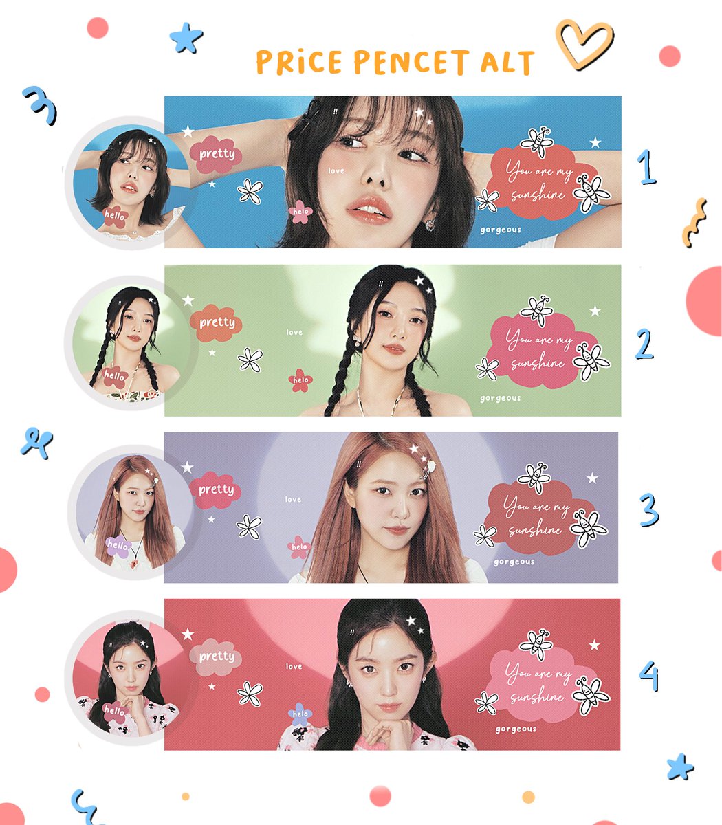 Wendy Yeri Joy irene layout dm ke <a href="/kebaalik/">brie</a> 3500/each #zonauang