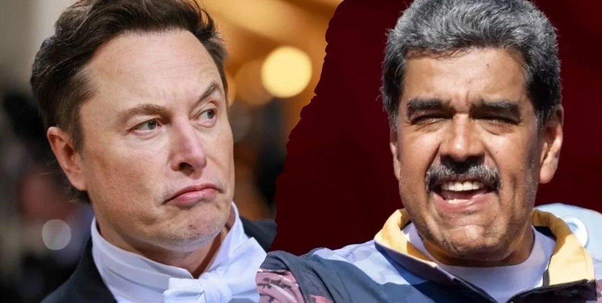 🚨| URGENTE: Elon Musk le dice en X al tirano de Venezuela, Nicolás Maduro, “Voy por ti Maduro y te llevaré a Guantánamo en un burro” 🫏 🇻🇪 #VenezuelaLibreDelDictador