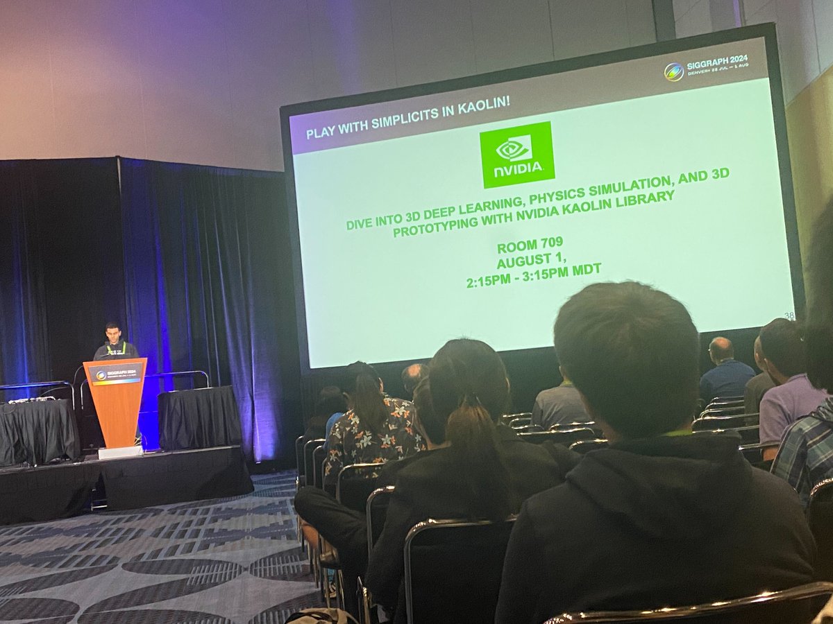 Vismay Modi (@vm2358) on Twitter photo Come learn more about Kaolin and Simplicits by playing with interactive physics simulation in a Jupyter notebook tomorrow with <a href="/Caenorst/">Fuji Tsang Clément</a> and Anita Hu Come learn more about Kaolin and Simplicits by playing with interactive physics simulation in a Jupyter notebook tomorrow with <a href="/Caenorst/">Fuji Tsang Clément</a> and Anita Hu