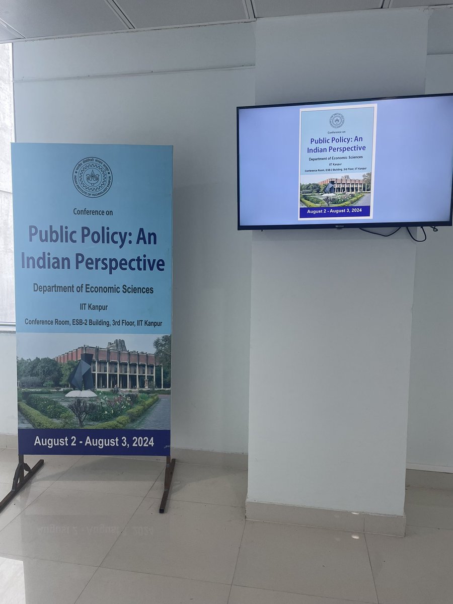 IIT Kanpur Economics (@iitk_econ) on Twitter photo The day is tomorrow! The day is tomorrow!