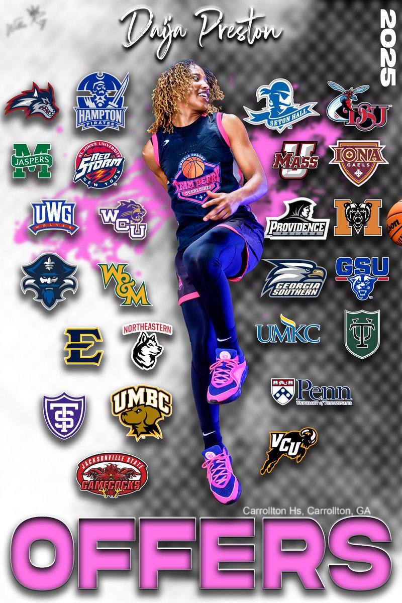 Thank you to all of the prestigious colleges and universities that noticed something in me and have offered me scholarships. My top 7 coming in the near future. <a href="/HoopsTrojan/">Carrollton Trojans WBB</a>  <a href="/teamberryaau/">Team Berry</a> <a href="/CoachTBerry/">TBerry</a> <a href="/Coachmikewill23/">Michael Williams</a> <a href="/IAmWillieRoy/">Willie Roy Puckett Jr</a> <a href="/PivotPoint24/">Kiah T. Collins</a> <a href="/ladymichelle63/">Tiffany Puckett</a>
#LeaveIt