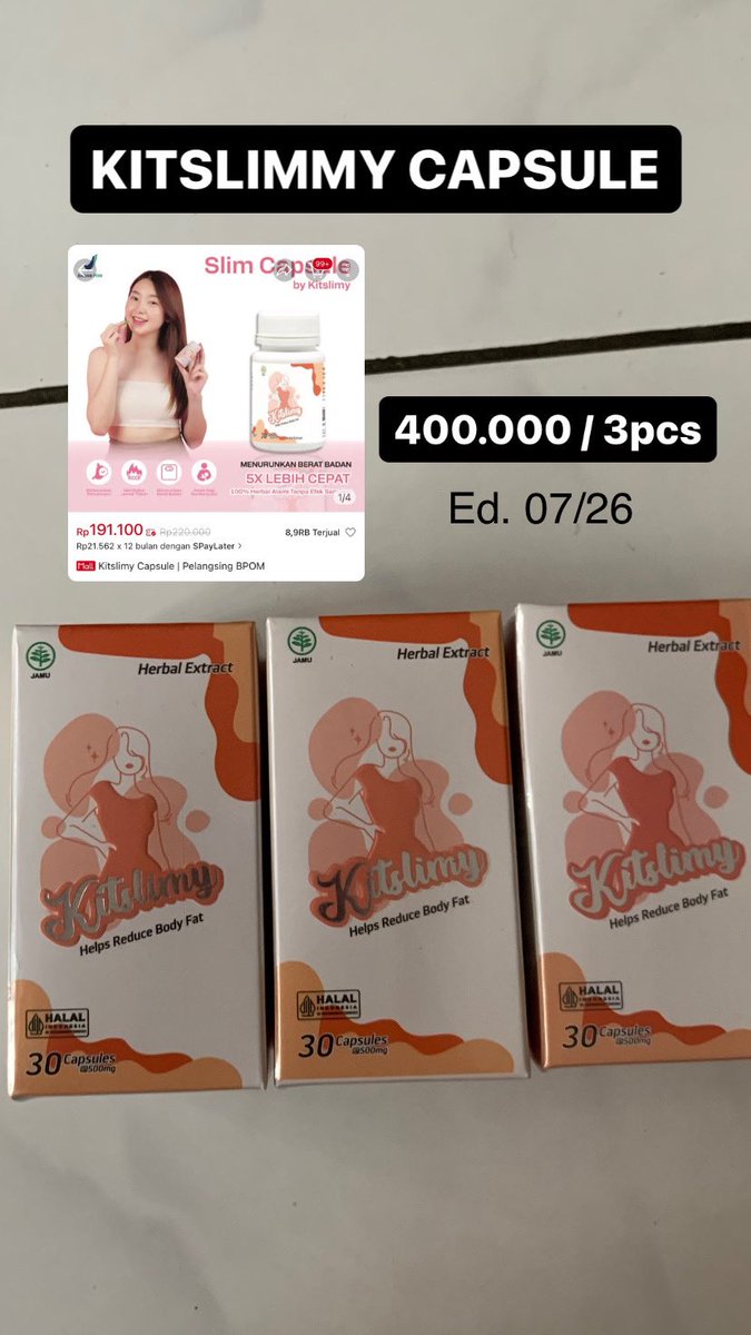 honqvey's tweet photo. WTS SEMUANYA BARU YA (barang lebih jastipan by @/jastip.ke_tawa)
- somethinc ombrella shade noble
- kitslimmy capsule (bisa nego)
- kitslimmy tea (bisa nego)
- focallure eyelash curler

🛍️pengiriman dari bandung &amp; jogja, kalau mau jogja konfirm hari ini ya https://t.co/zWgICSB5Qr