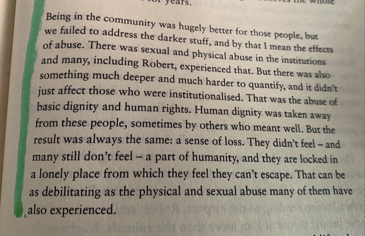 stephgot's tweet image. These words from Sir Robert Martin&apos;s biography. HAUNTING. They drive me to continue my advocacy to #EndSegregation. I urge @AmandaRishworth @billshortenmp @AlboMP  to read, reflect &amp;amp; DO MORE than yesterday&apos;s weak response to the DRC
@AllMeansAllAus @PWDAustralia @dana_advocacy