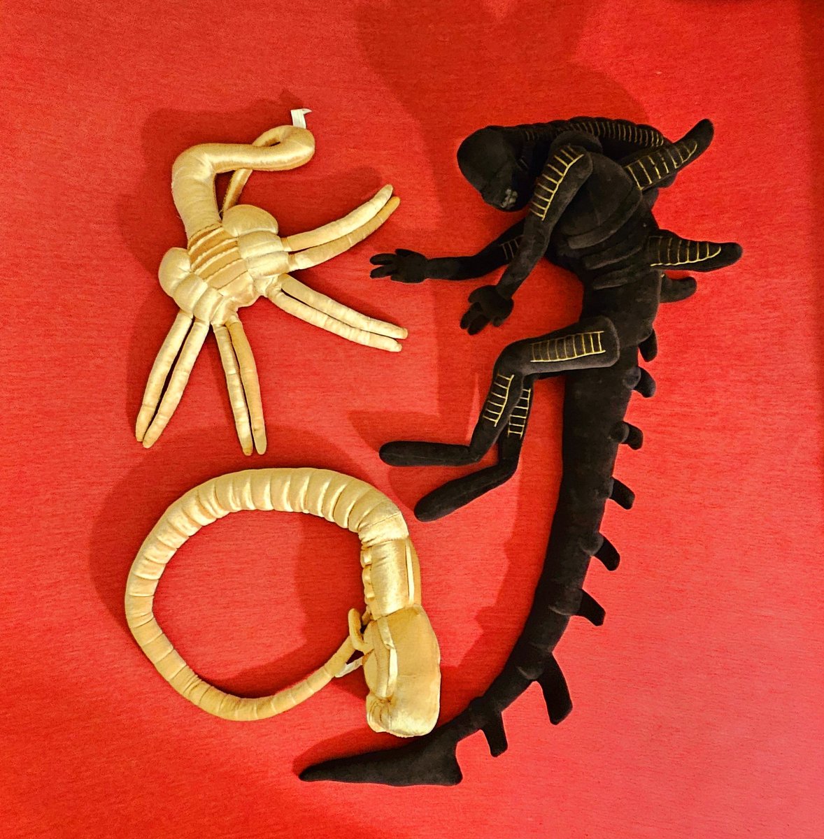 👽 GIVEAWAY 👽

Alien: Romulus is hitting theaters, so I'm giving away an Aliens plushie prize pack bundle; a $360 handmade 3½ft Xenomorph, plus a Chestburster and Facehugger! 🛸

How to enter: Follow me, Like, Repost! 🩸

Ends: August 31st 11:59pm EST 🕛

⬇️ Important Details ⬇️