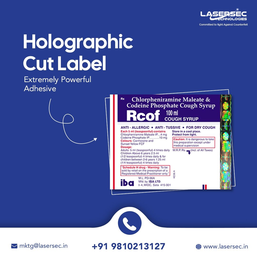 LasersecTech's tweet photo. Discover how holographic cut labels are revolutionizing pharmaceutical packaging, enhancing security, and protecting consumers from counterfeit drugs 💊

Read More  ➡️  https://t.co/lTFALlWGPA   
.
.
#Lasersec #packaging #productpackaging #anticounterfeit #counterfeit https://t.co/Uu09h7juXX